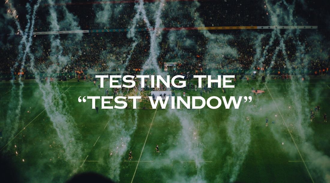 Testing the ‘test window’