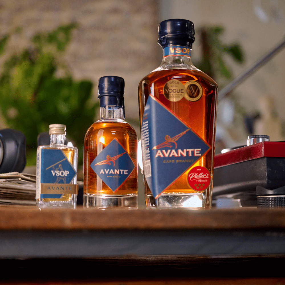 Avante Brandy VSOP Bottle and Package