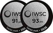 IWSC 91 and 93 points, 2025