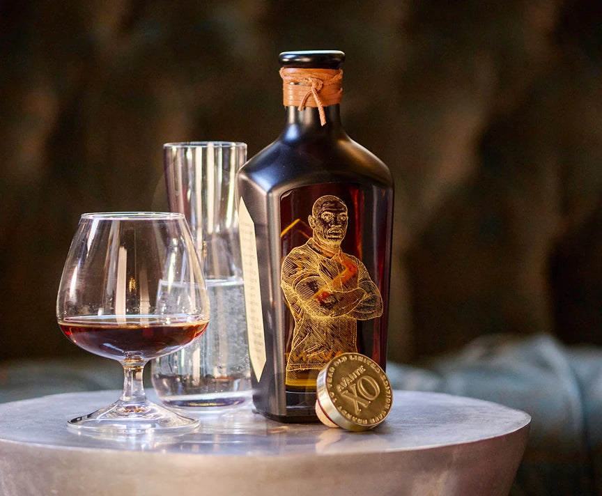 Avante XO Cape Brandy beside a brandy glass